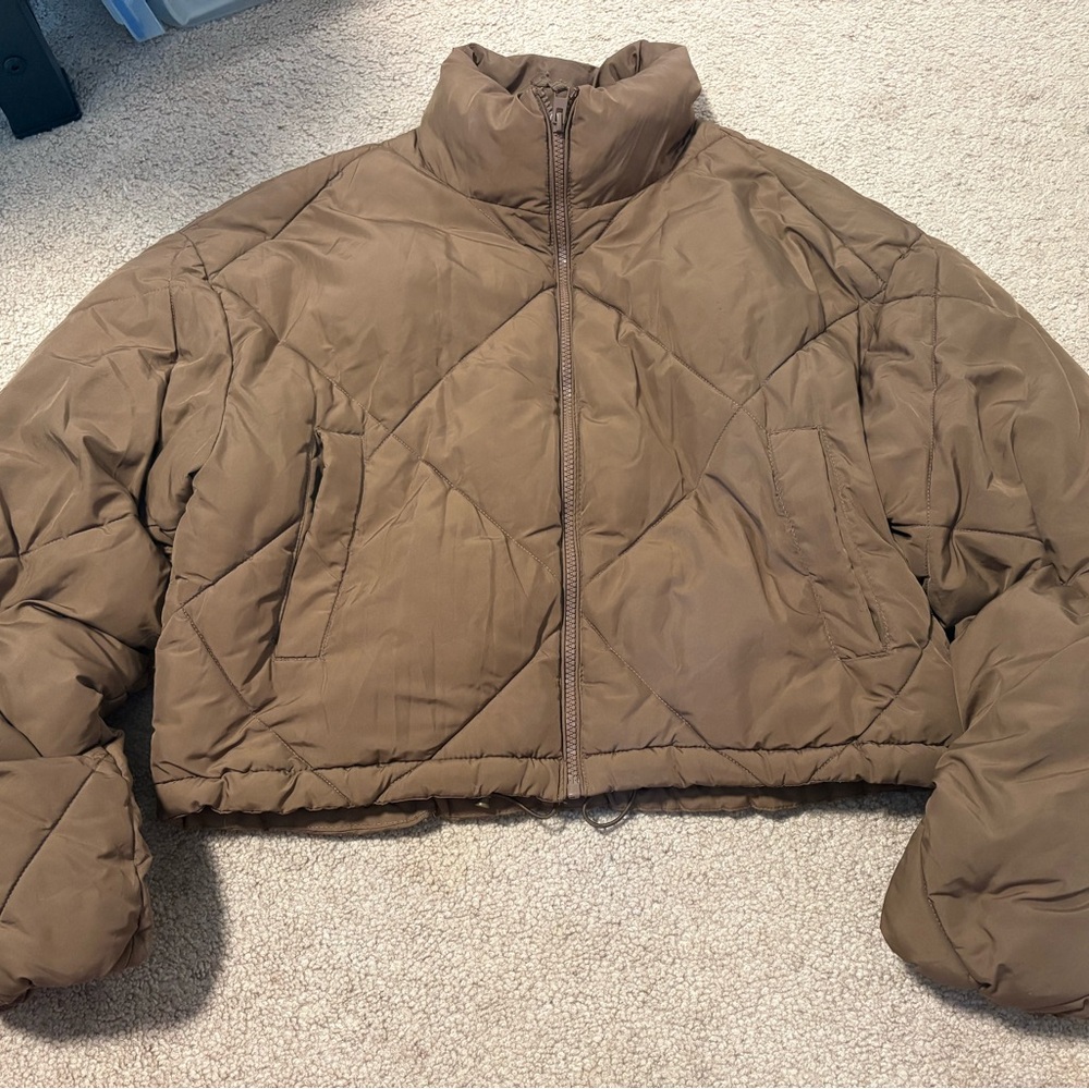 Cropped coat